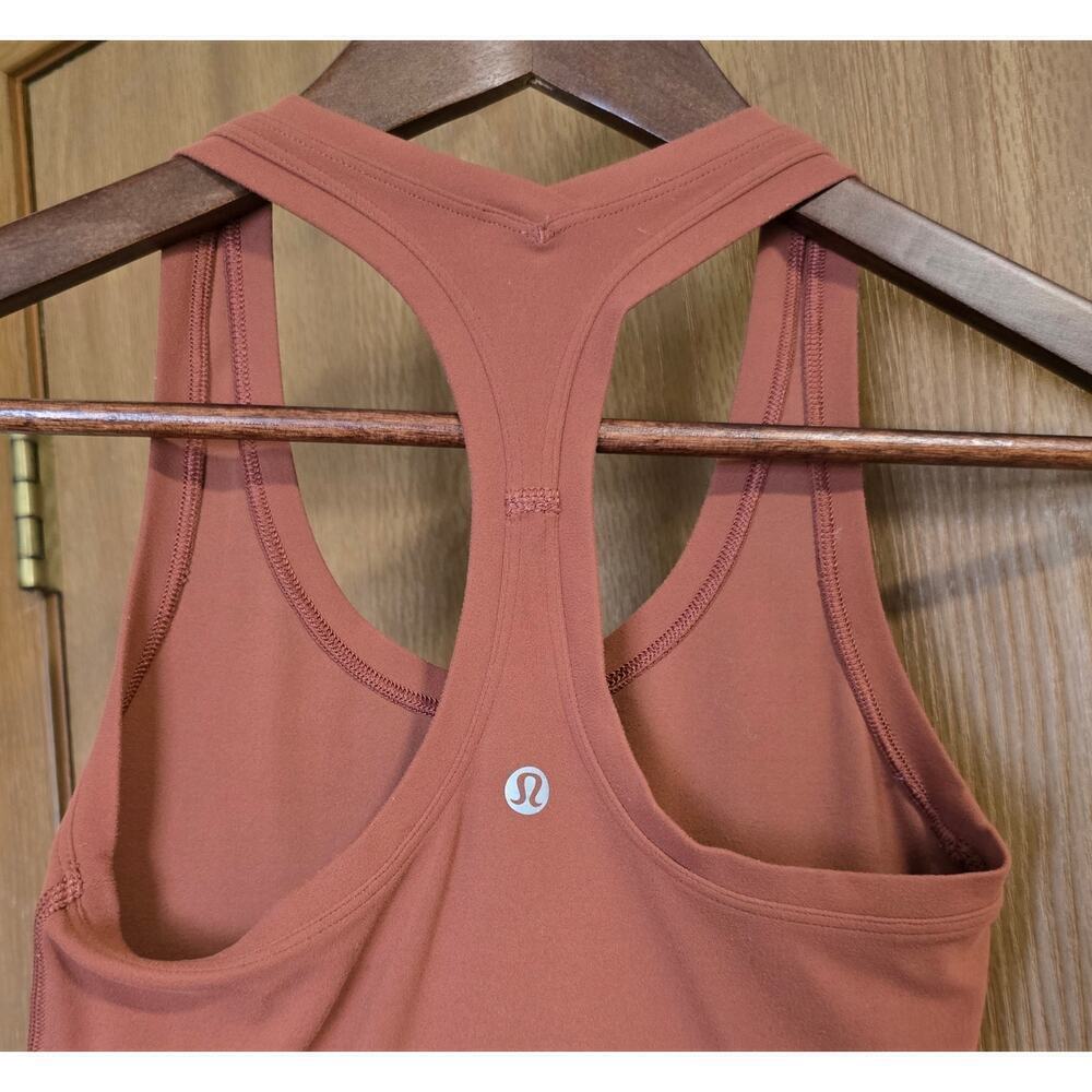 Sz 2 Lot Of 4 Lululemon One 28" Leggings, One Long Sleeve, Two Tank Tops - Picture 5 of 16
